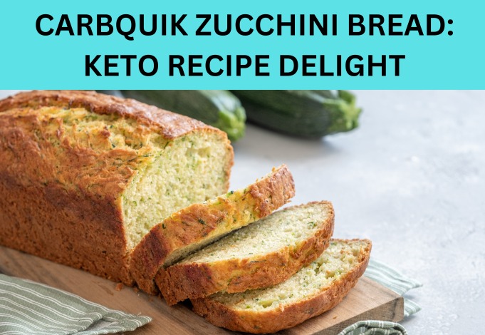 Carbquik Zucchini Bread